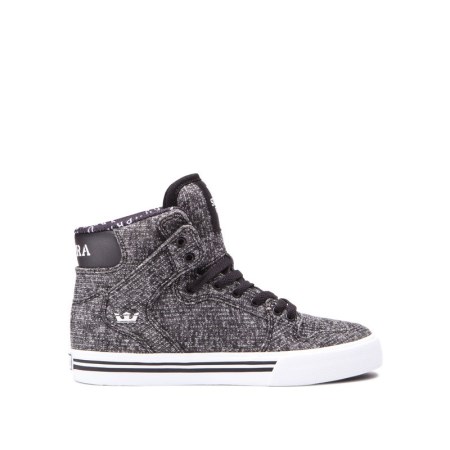 Supra Vaider - Παιδικα Sneakers Ψηλα - Μαυρα (GR1603)